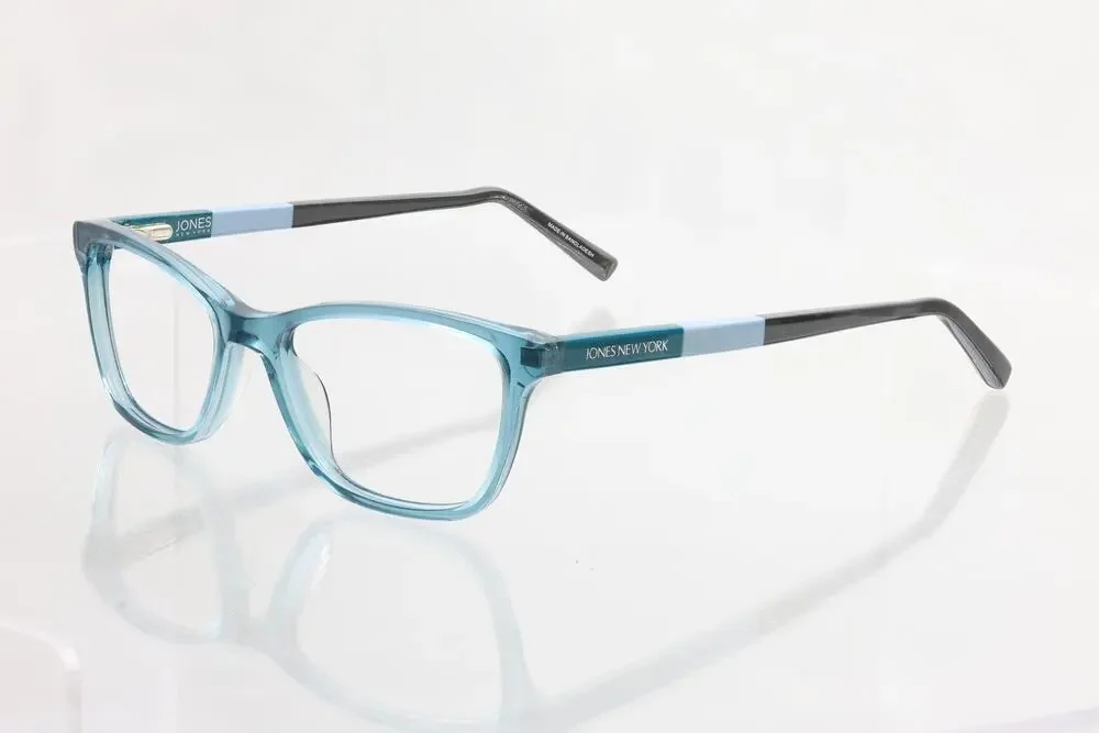 Jones New York J236 Teal 48-15-135mm Eyeglass FRAMES ONLY - GOOD CONDITION